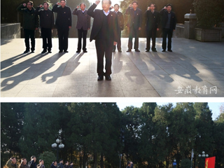 【安徽教育网】bat365中文官方网站到金寨县学习革命传统 重温入党誓词
