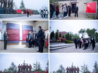 【党史学习教育】bat365研究生会赴淮海战役总前委旧址开展爱国主义基地教育活动