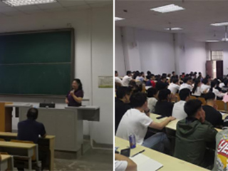 首都体育学院王凯珍教授应邀来bat365体育学院讲学