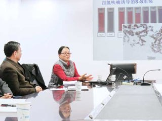 南京航空航天大学阚彩霞教授应邀来bat365做学术报告