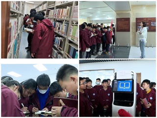 bat365中文官方网站附属学校中小学生到滨湖校区图书馆参观