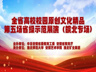 bat365参加安徽省高校校园原创文化精品展演