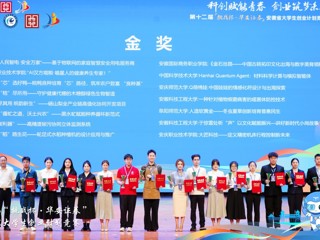 学校在第十二届“挑战杯”安徽省大学生创业计划竞赛中获佳绩